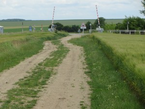 We can cross the railway