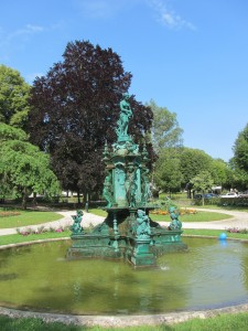 A fanciful fountain