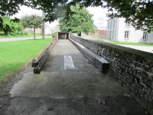 A bowling alley at Pierrefaites