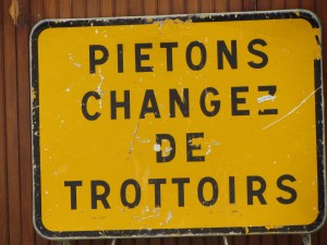 Change your trotters