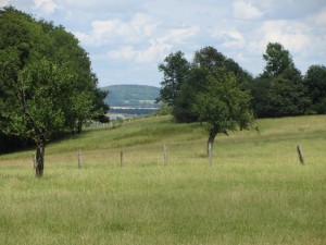 Wonderful landscape same height as Gravels Bank