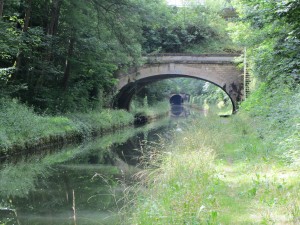 The long tunnel where we leave the canal for the last time