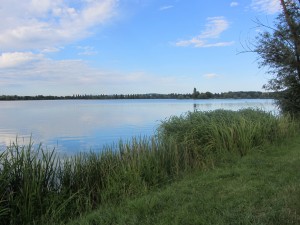 Lake on the edge of Vesoul