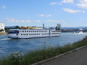 The busy Rhine