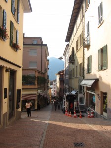 Lugano in the morning as we leave